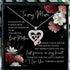 To Mom Heart Necklace, Heart Necklace